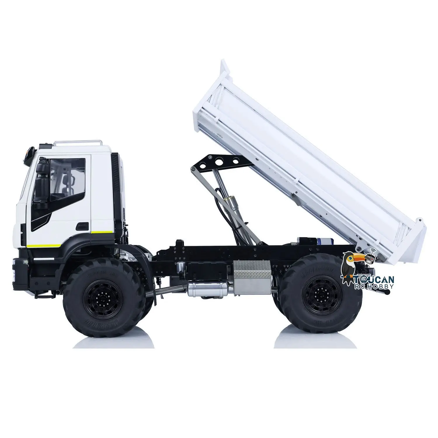 Metal 4x4 1/14 RC Hydraulic Dumper Electric Trucks Remote Controlled Tipper Dump Emulated Car Hobby Models Special Edition