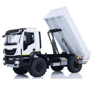 Metal 4x4 1/14 RC Hydraulic Dumper Electric Trucks Remote Controlled Tipper Dump Emulated Car Hobby Models Special Edition