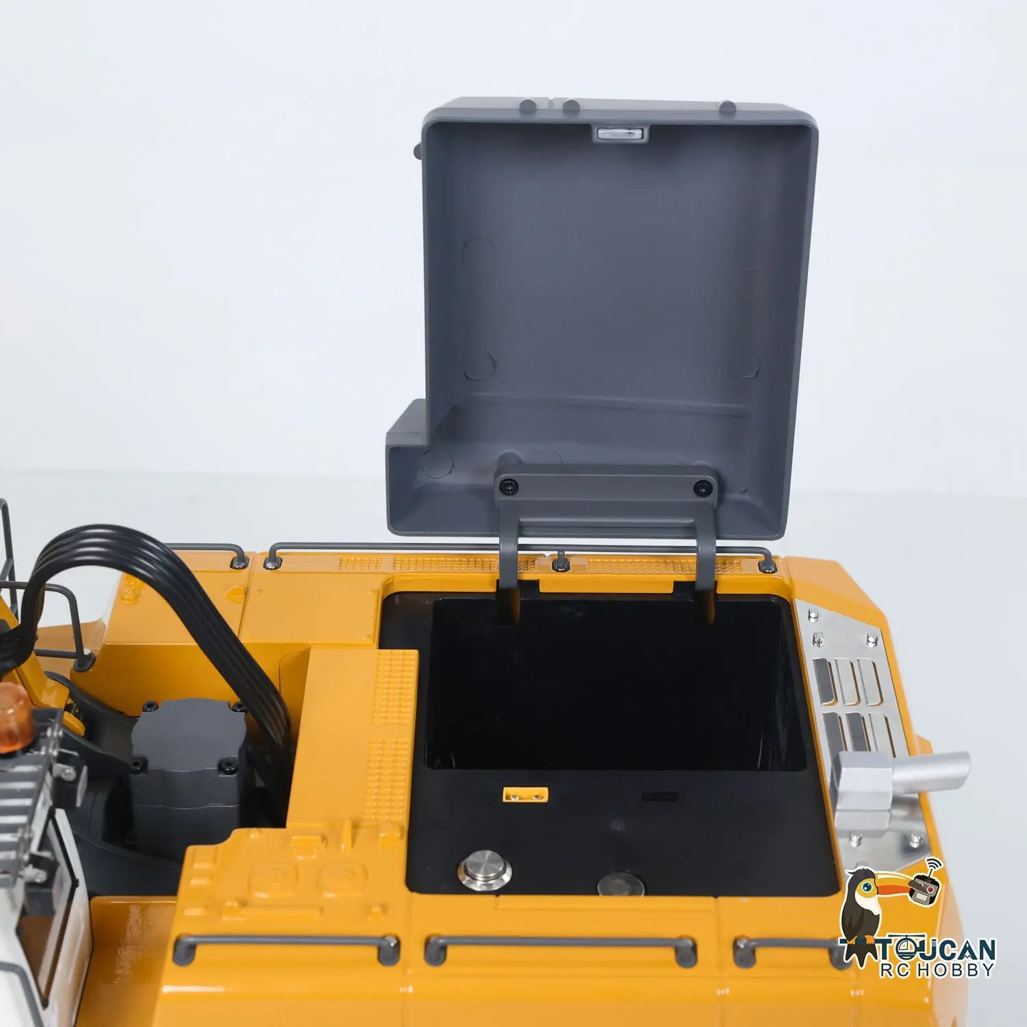 1/18 Kabolite 5901 100S Electric Lifting RC Excavator Flysky Remote Control Digger Engineering Vehicle Electric Ripper Hammer