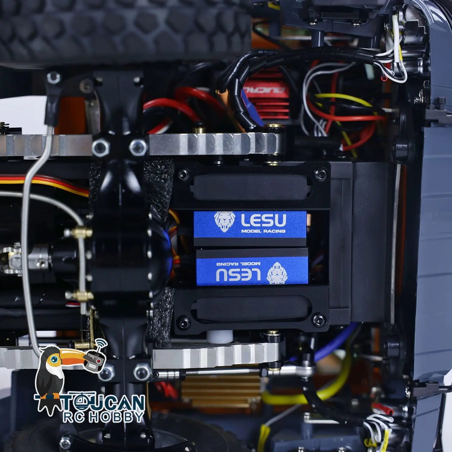 LESU 1/14 8*8 for K3363 Hydraulic RC Dumper Truck Tipper Model 1/2 Transfer Case LED Light 3T Sound ESC Servo Motor