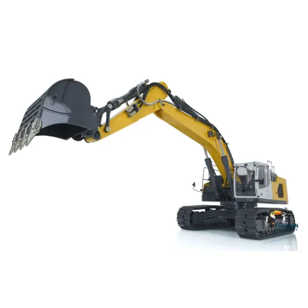 XDRC 1/14 Metal Assembled Hydraulic RTR RC Excavator Upgraded 5CH Valve RC Digger 945 W/ PL18EV Controller Light Sound System