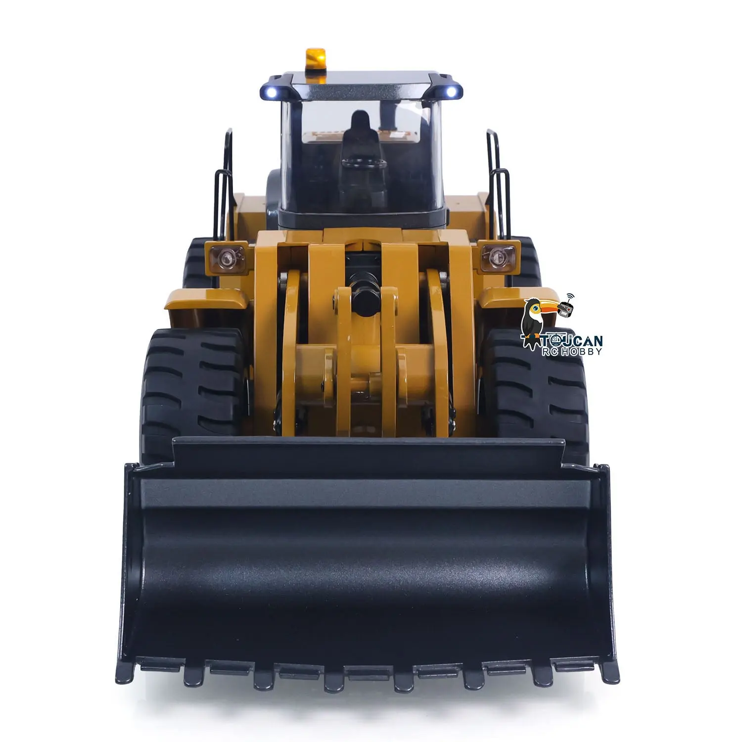 1/14 HUINA Toys 2.4G Radio Controlled Loader 1583 Electric Lifting System Lights Sound RC Construction Vehicles Assembled