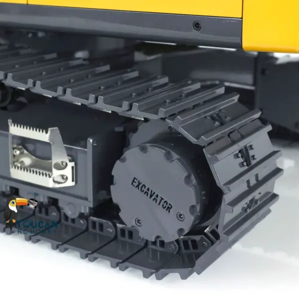 XDRC 1/14 Metal Assembled Hydraulic RTR RC Excavator Upgraded 5CH Valve RC Digger 945 W/ PL18EV Controller Light Sound System