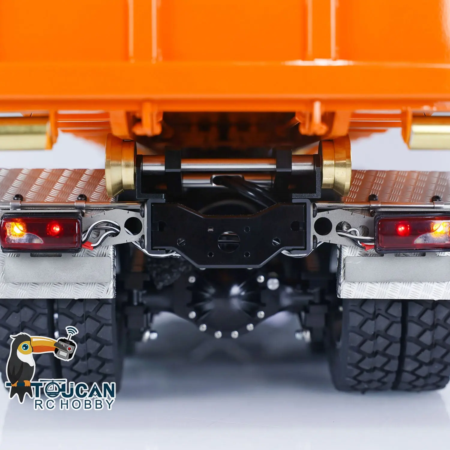 LESU 1/14 8*8 for K3363 Hydraulic RC Dumper Truck Tipper Model 1/2 Transfer Case LED Light 3T Sound ESC Servo Motor