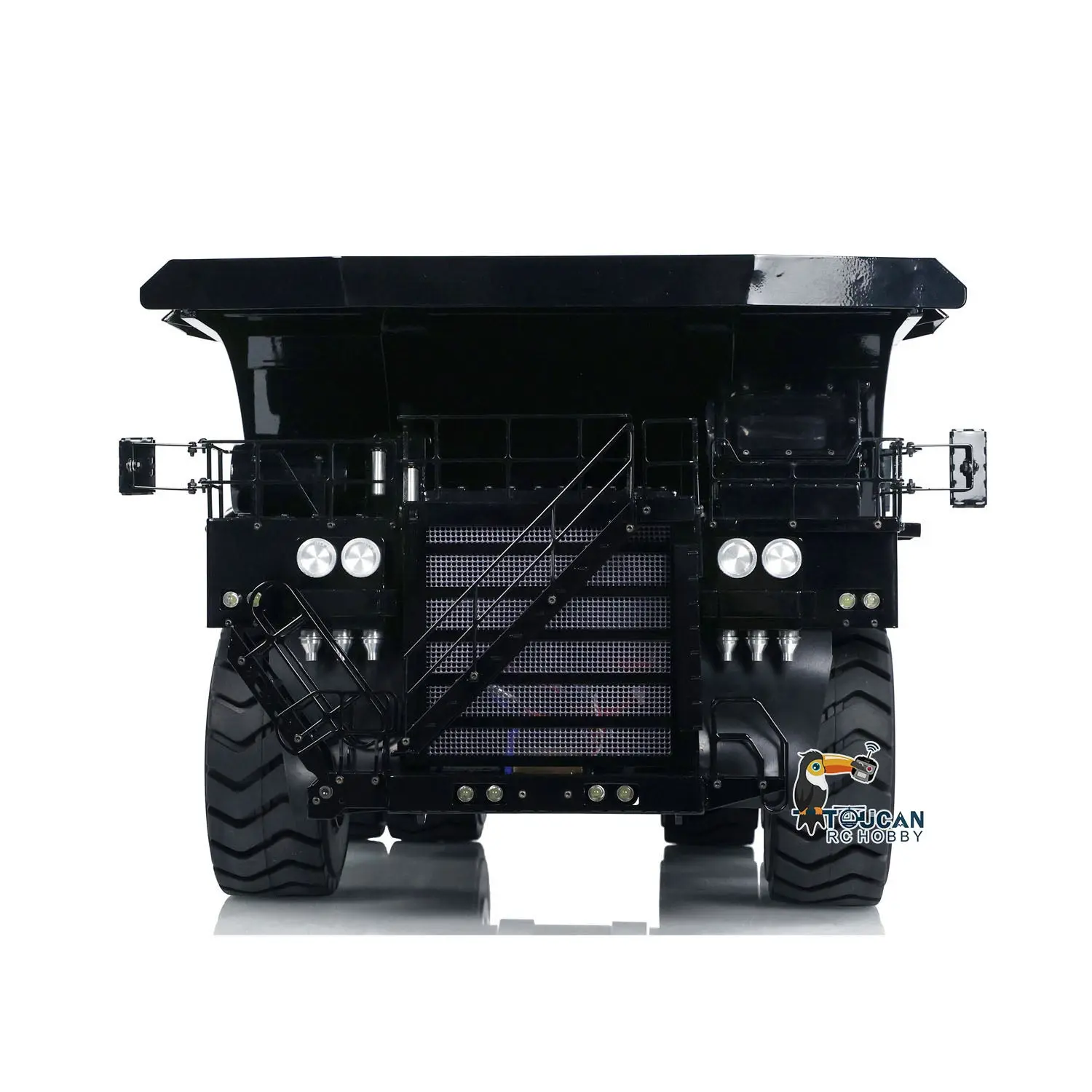 1/20 Hydraulic Remote Control Mining Truck 793D Flysky I6X RC Dumper Lights Warning Sound Battery Ready to Run for RC Excavator