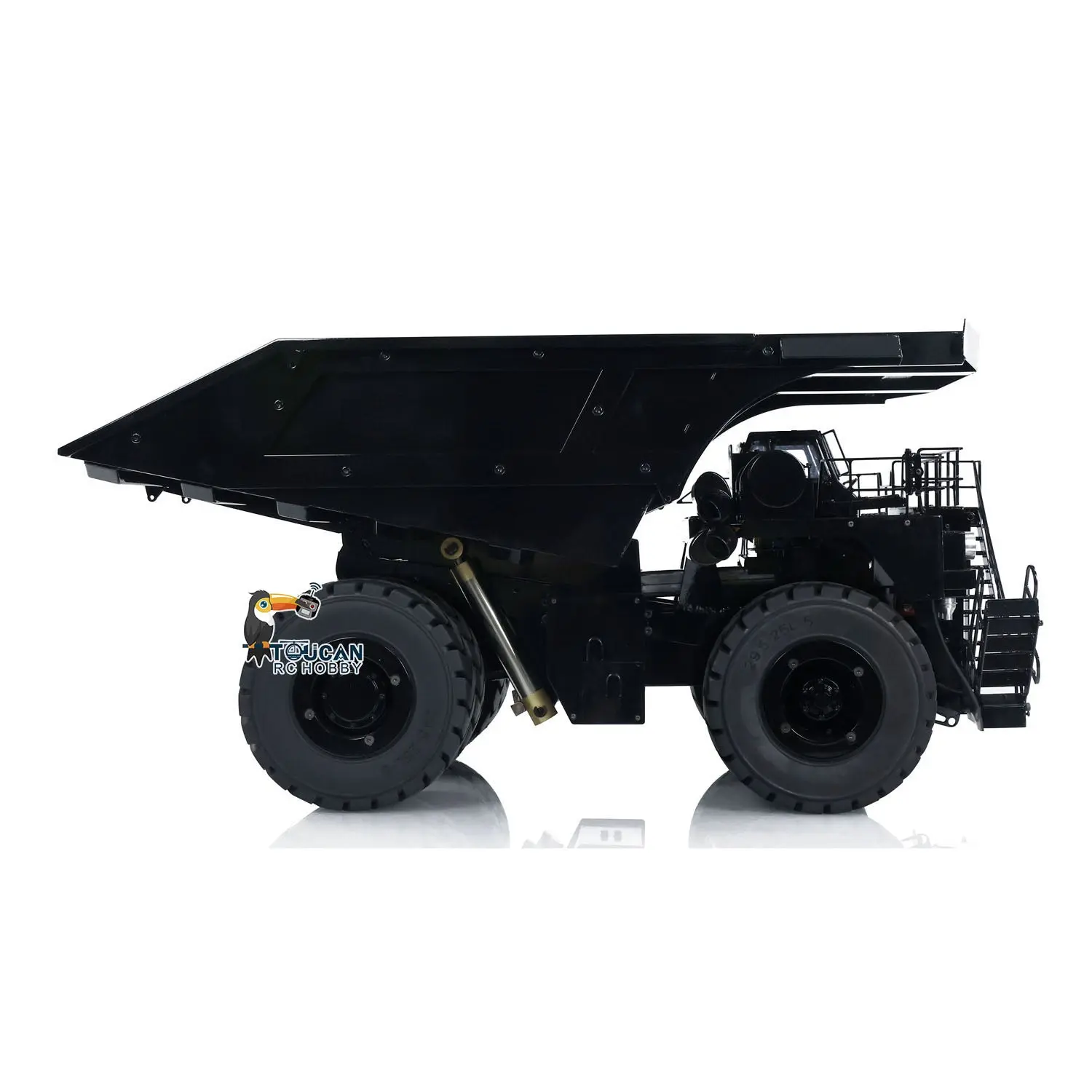 1/20 Hydraulic Remote Control Mining Truck 793D Flysky I6X RC Dumper Lights Warning Sound Battery Ready to Run for RC Excavator