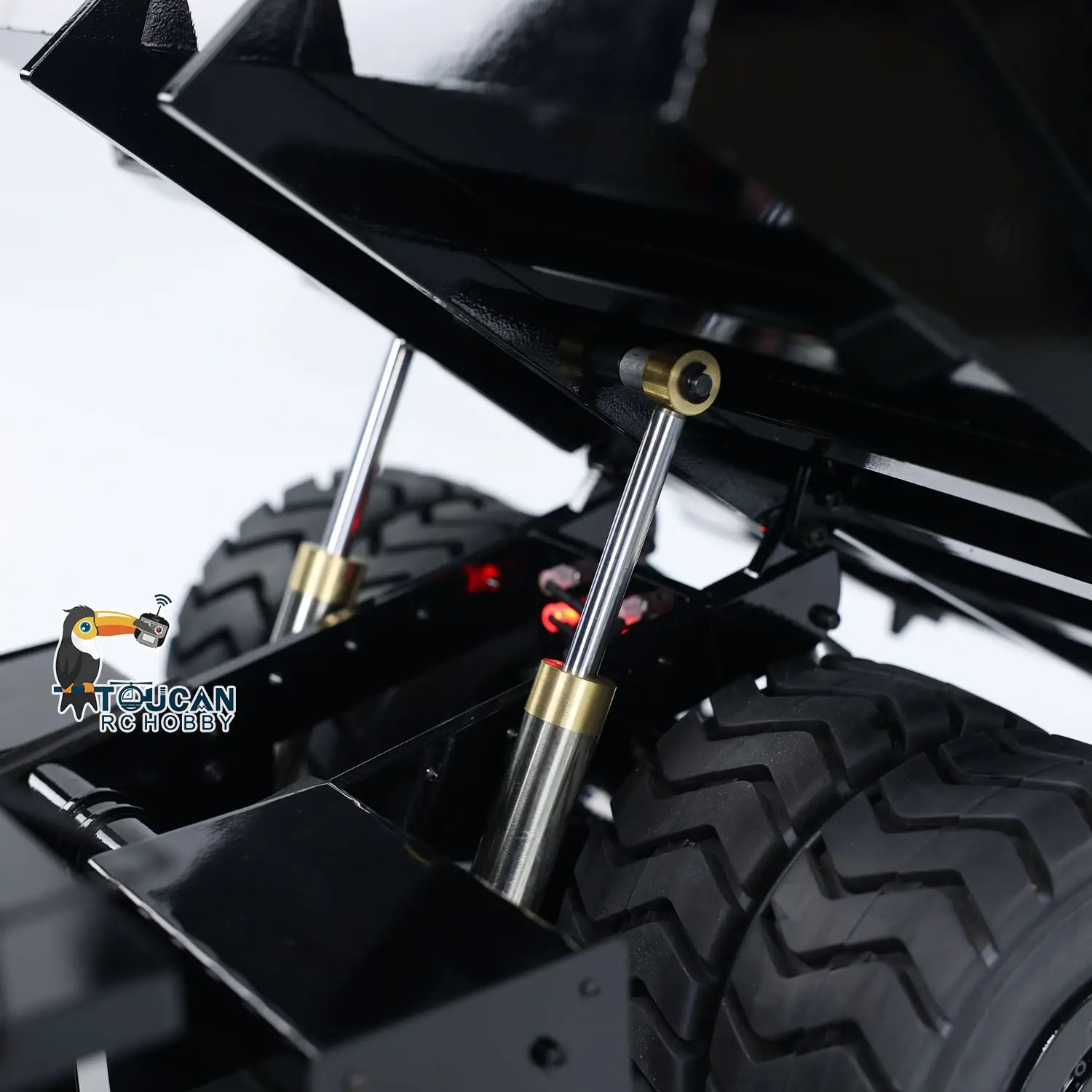 1:20 793D RC Hydraulic Mining Truck Metal Remote Controlled Dump Tipper Cars Simulation Hobby Model DIY Vehicle ESC Servo Motor