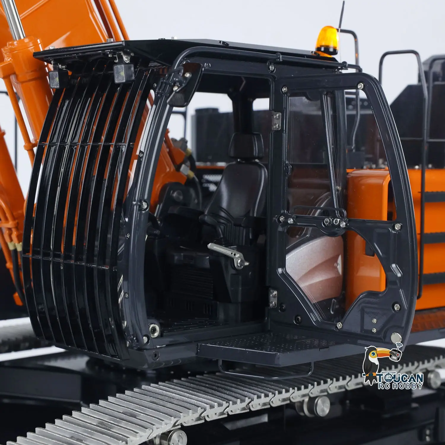 LESU Metal 1/14 RC Hydraulic Excavator Aoue ZX490 Remote Control Heavy Digger Car Construction Vehicle Model 6CH Valve Light 6CH Electrical Slip Ring FlySky PL18EV Radio Battery