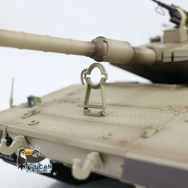 Heng Long 1/16 RC Battle Tank IDF Merkava IV 3958 Remote Control Military Tanks Infrared Combat BB Shooting Smoke Two Battery