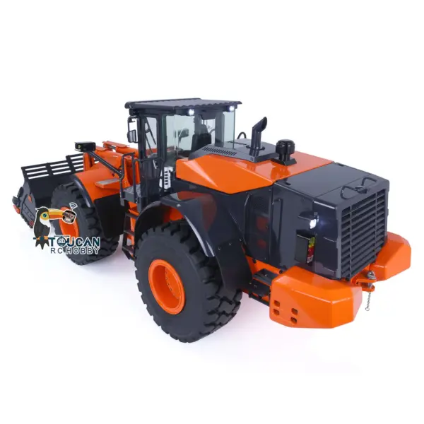 JDMODEL Metal 1/14 RC RTR Hydraulic Loader JDM-198 ZW370 Models W/ 2-Speed Transmission Battery Pump Servo ESC