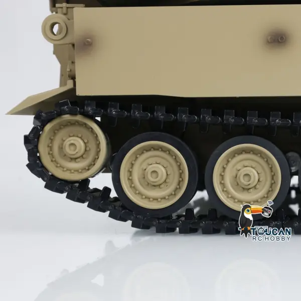 Tongde 1/16 Scale M109A2 RC Military Tank Self-propelled Howitzer Metal Wheels Optinal Ver BB Shooting Barrel Recoil Assembled