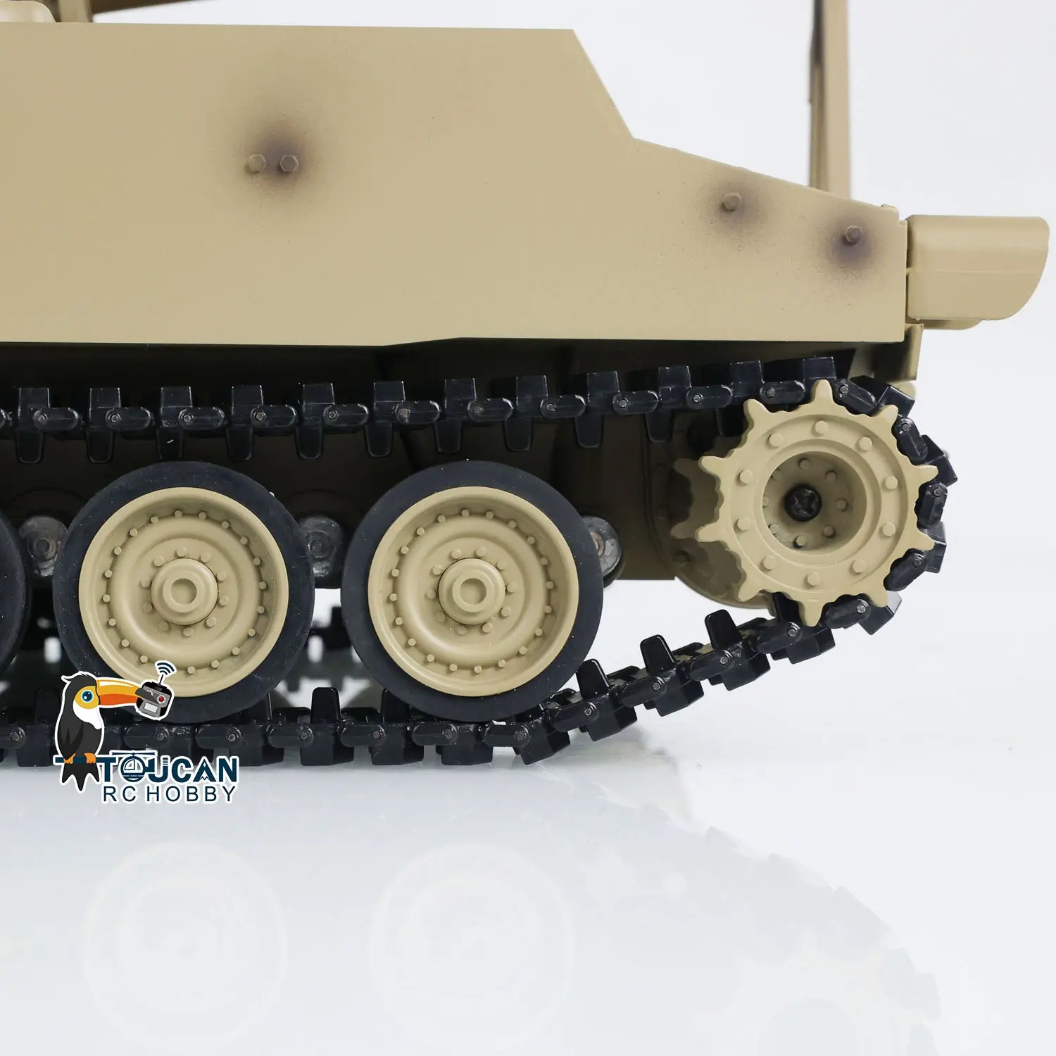 1/16 Tongde RC Tank M109A2 Self-propelled Howitzer RTR Infrared BB Barrel Recoil Smoke Military Armored Model