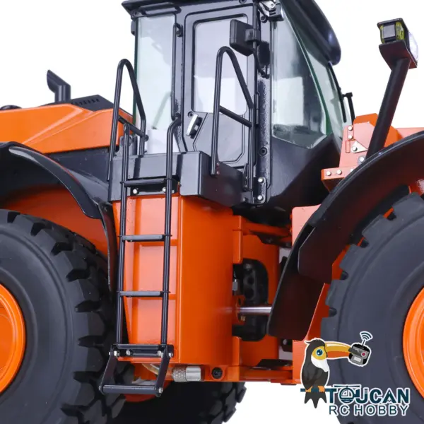 1/14 Hydraulic RC Loader ZW370 JDM 198 Remote Control Metal Construction Truck W/ New Sound Module Model