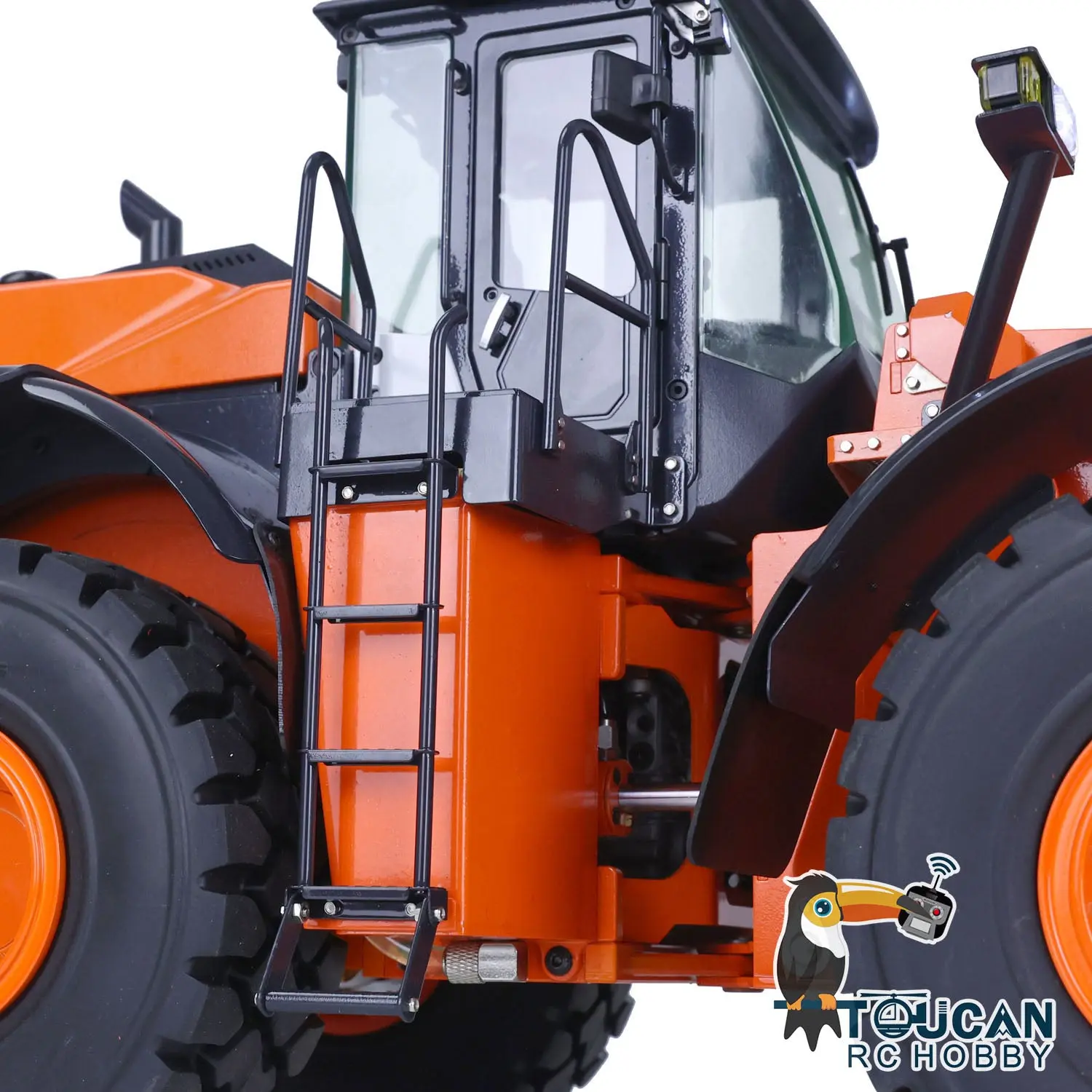 1/14 Hydraulic RC Loader ZW370 JDM 198 Remote Control Metal Construction Truck W/ New Sound Module Model
