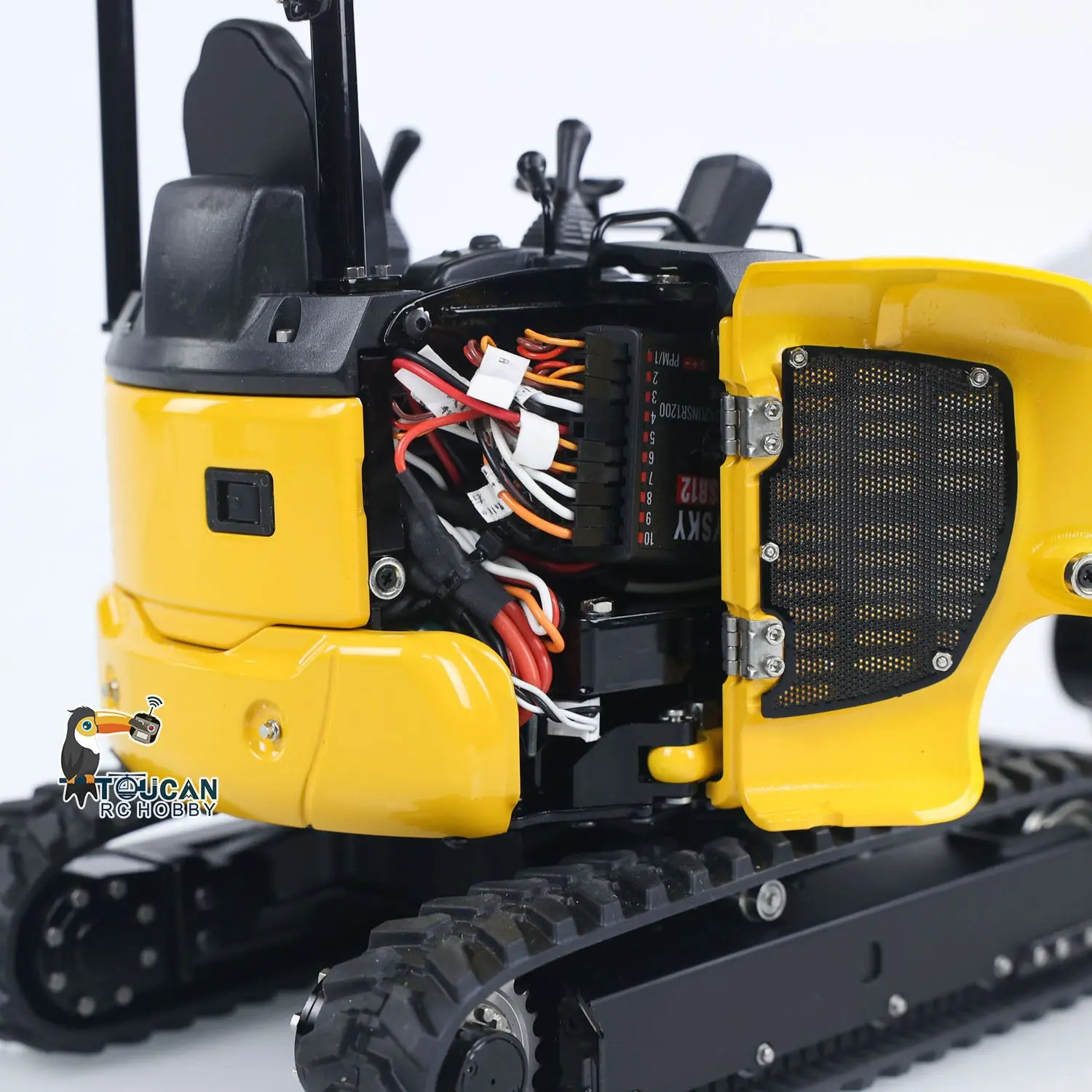 LESU 1/14 Mini RC Hydraulic Excavator PC30 Metal 6CH Valve Digger ST8 Radio Controlled Simulation Engineering Vehicle Model Toy