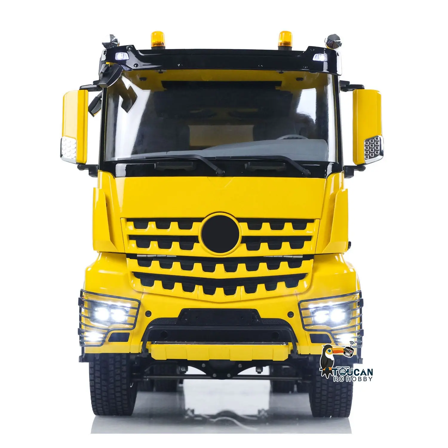 2Speed 3348 Metal Chassis 1/14 RTR RC Hydraulic Dumper Remote Control Tipper Model NO Lock Differential Axle Light Sound Battery