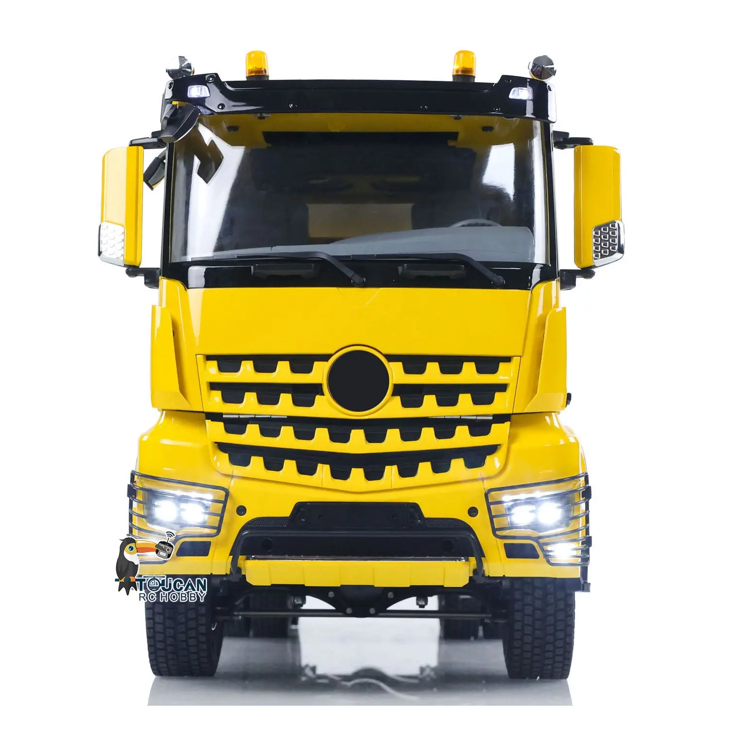 RTR 1/14 RC Hydraulic Tipper 6X6 Metal Chassis 2Speed Model Car Remote Control Dumper Truck NO Lock Light Sound Radio Battery