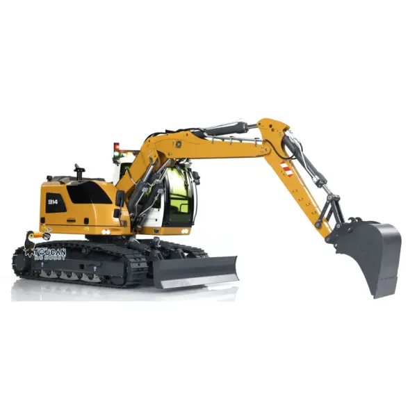 1/14 RC Hydraulic Excavator 914 5-ways Valve Metal Remote Control Digger Model