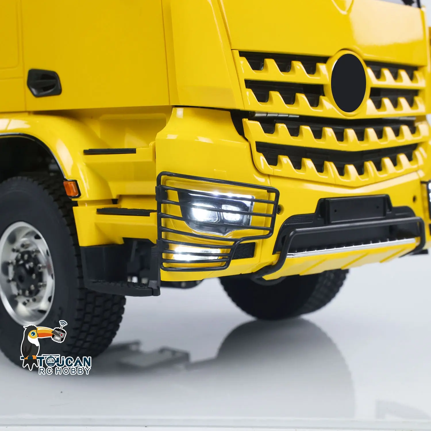 2Speed 3348 Metal Chassis 1/14 RTR RC Hydraulic Dumper Remote Control Tipper Model NO Lock Differential Axle Light Sound Battery