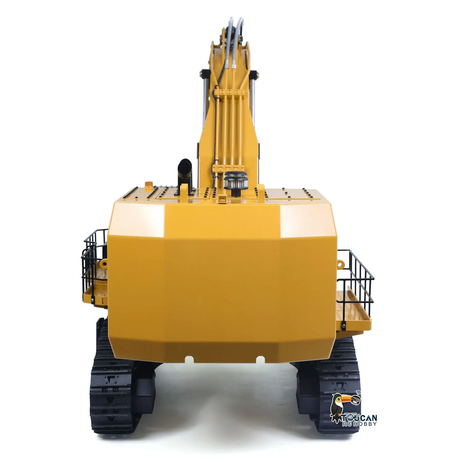 6015B Metal 1/14 Assembled Hydraulic RC Excavator Remote Control Heavy Duty Diggers Model PL18 EVLite ESC Construction Cars