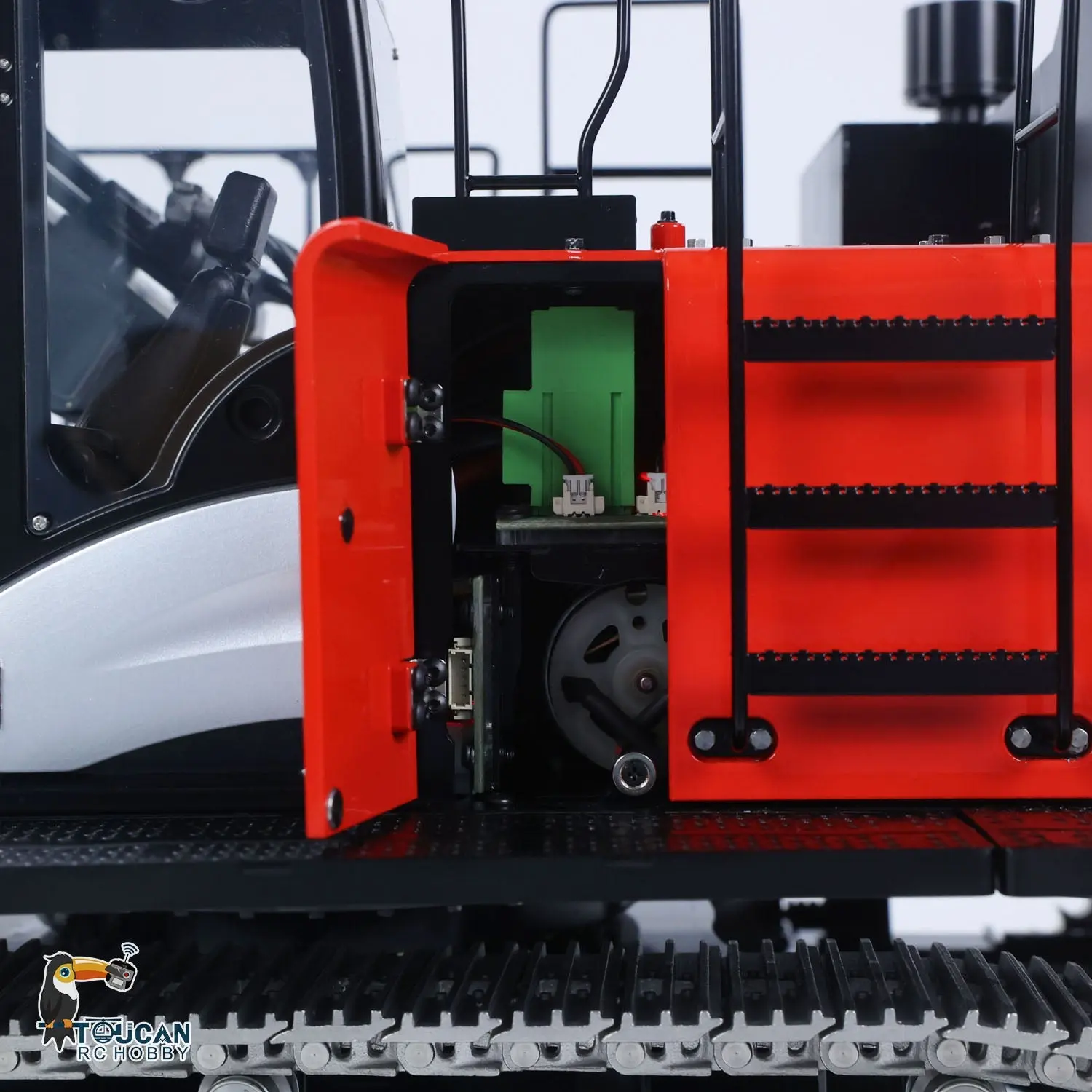 LESU Aoue ZX490 1/14 Remote Control Hydraulic Excavator KIT CNC Metal RC Digger Car 6CH Valve Light Brushless Pump Motor Model