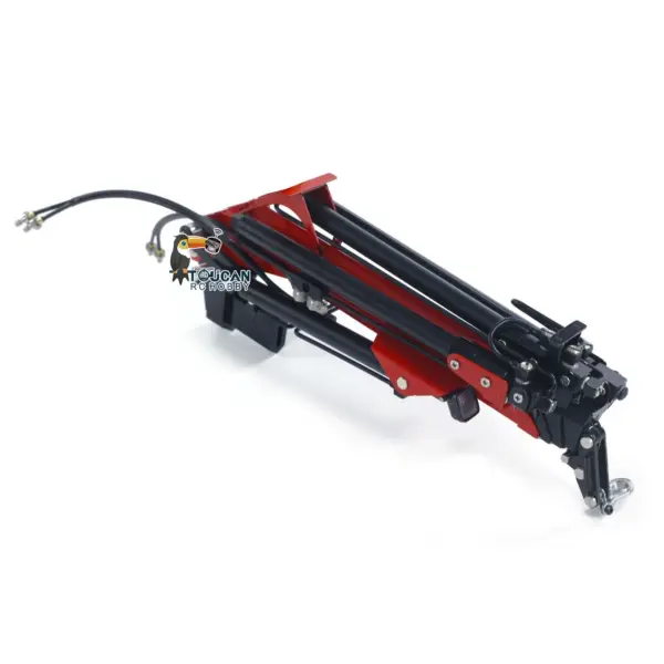 Metal Fly Jib Arm Crane for 1/14 RC Hydraulic Dumper Car Radio Controlled Tipper Tractor Truck DIY Model Vehicles 770S R620 3363