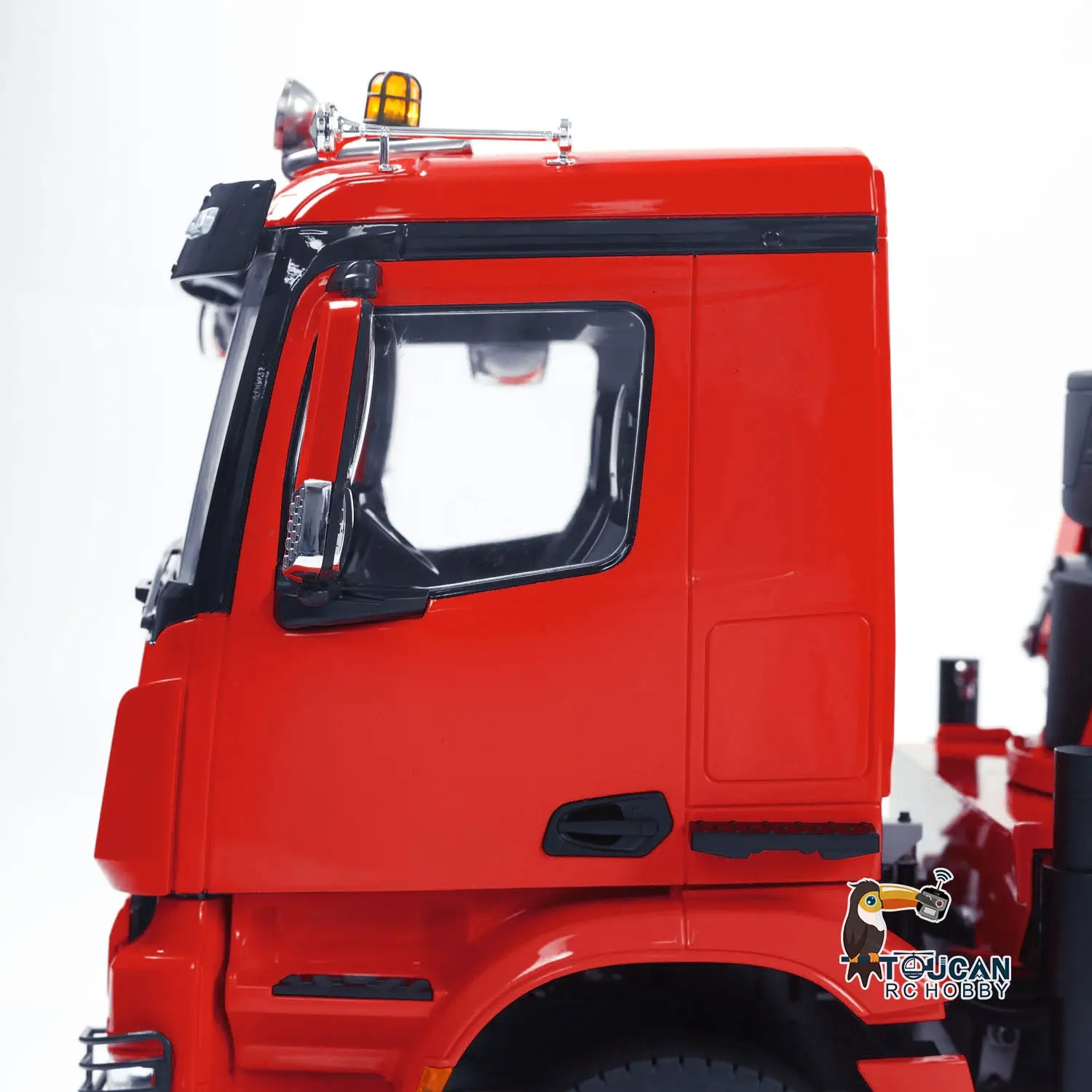 1/14 10x10 RC Hydraulic Crane Dump Truck Radio Control Full Dumper Lorry with U-shaped Short High Standard Bucket Timber Flatbed