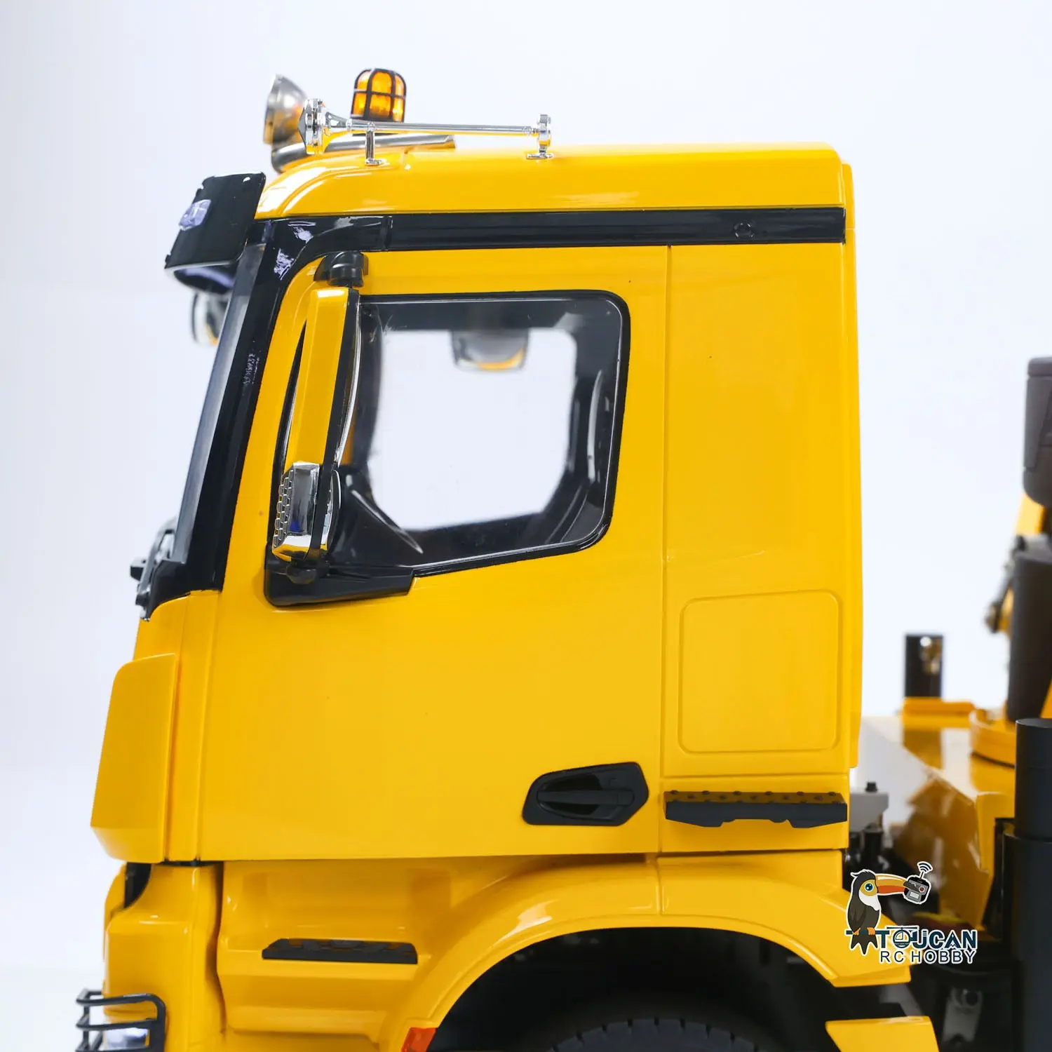 1/14 10x10 Radio Controlled Hydraulic Crane Dump Metal Lorry Car Rear Axle Steering 2mm Piping System Replaceable Bucket