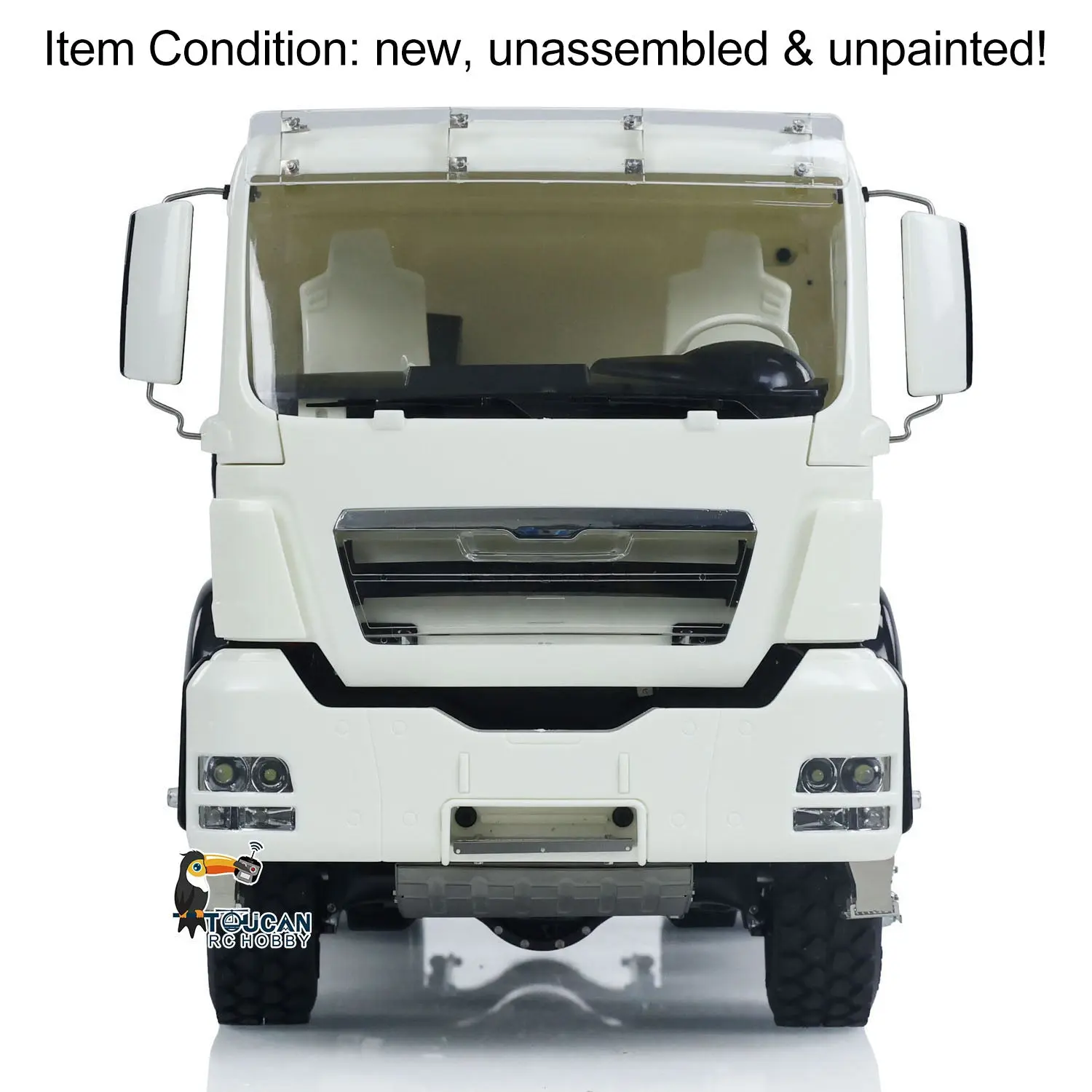 LESU Metal 1/14 6*6 Front Cylinder Hydraulic Dumper Truck Tipper Sound LED Light Motor Battery & Radio System & Charger