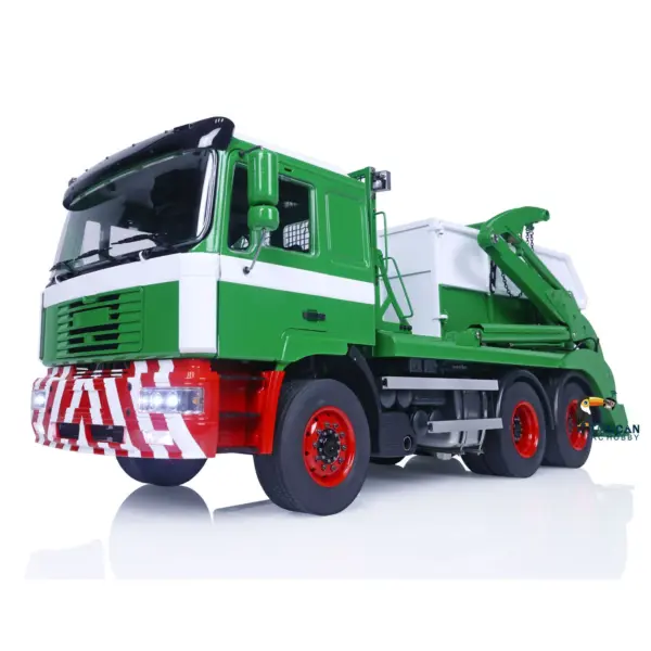 JXMODEL Metal 1/14 6X4 VL18U F2000 RC Hydraulic Dumper Truck Remote Control Skip Loader Assembled Painted Cars PL18EVLite