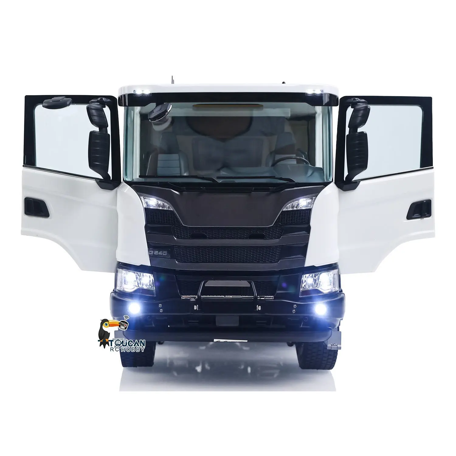 Double E 1/14 8X8 Remote Control Hydraulic Dump Truck 2Speed RC Model Tipper Metal Chassis Differential Lock FLYSKY ST8 Radio