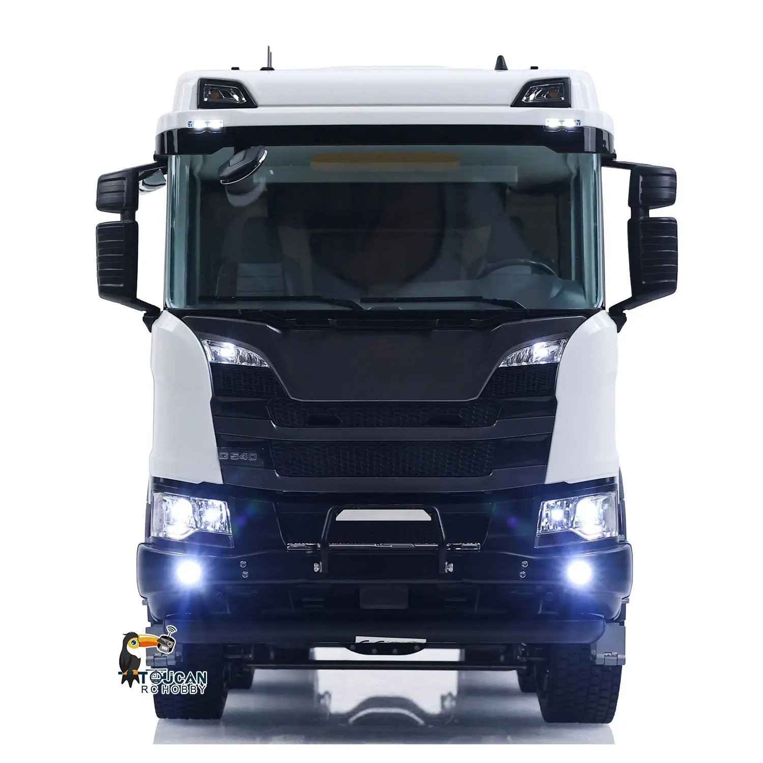 Double E 1/14 8X8 Remote Control Hydraulic Dump Truck 2Speed RC Model Tipper Metal Chassis Differential Lock FLYSKY ST8 Radio