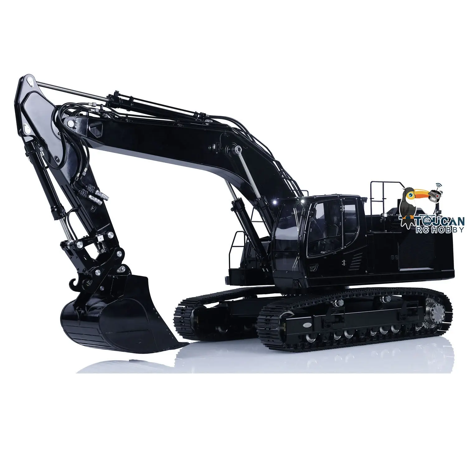 LESU 1/14 Aoue LR945 Metal Hydraulic RC Excavator Remote Controlled Digger Model Painted Assembled Optional Version RTR