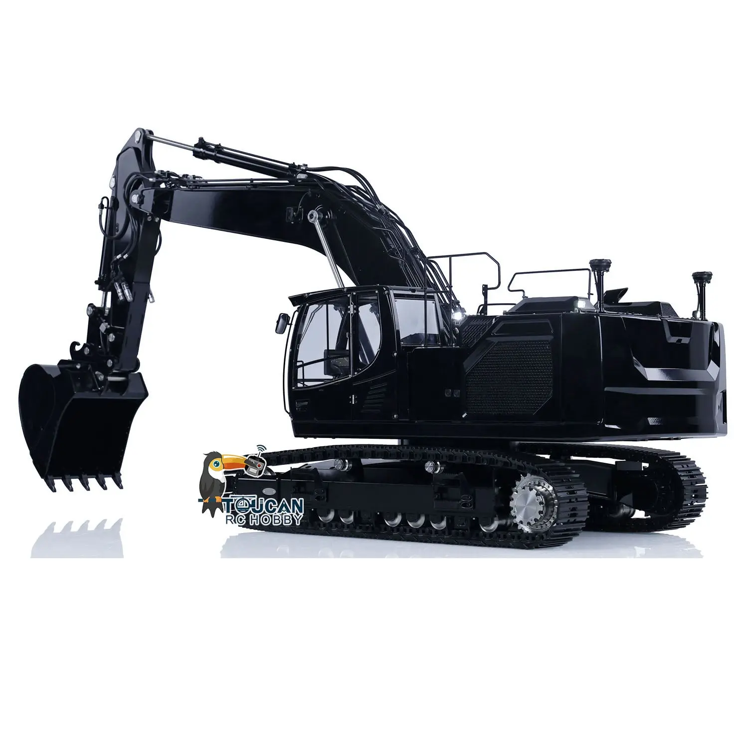 LESU 1/14 Aoue LR945 Metal Hydraulic RC Excavator Remote Controlled Digger Model Painted Assembled Optional Version RTR