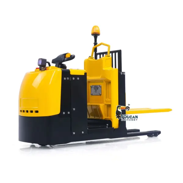 Metal 1/14 RC Electric Forklift MO55 RTR Remote Control Low Level Order Picking Truck Model Flysky Radio Battery Light Sound