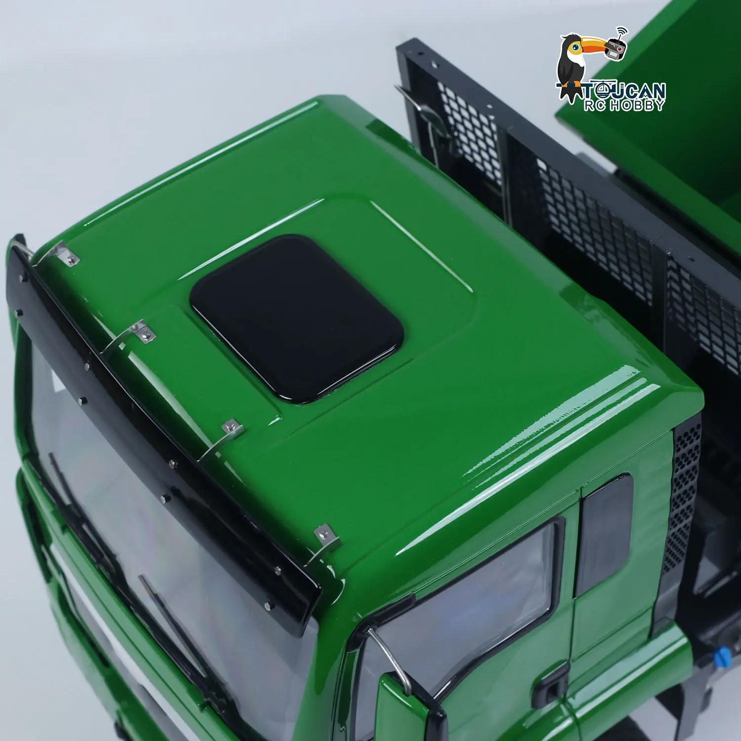 LESU 4X4 1/14 RC Hydraulic Swing Arm Garbage Truck Skip Loader TGS Paintied Car Unassembled KIT Simulation Vehicle Model DIY