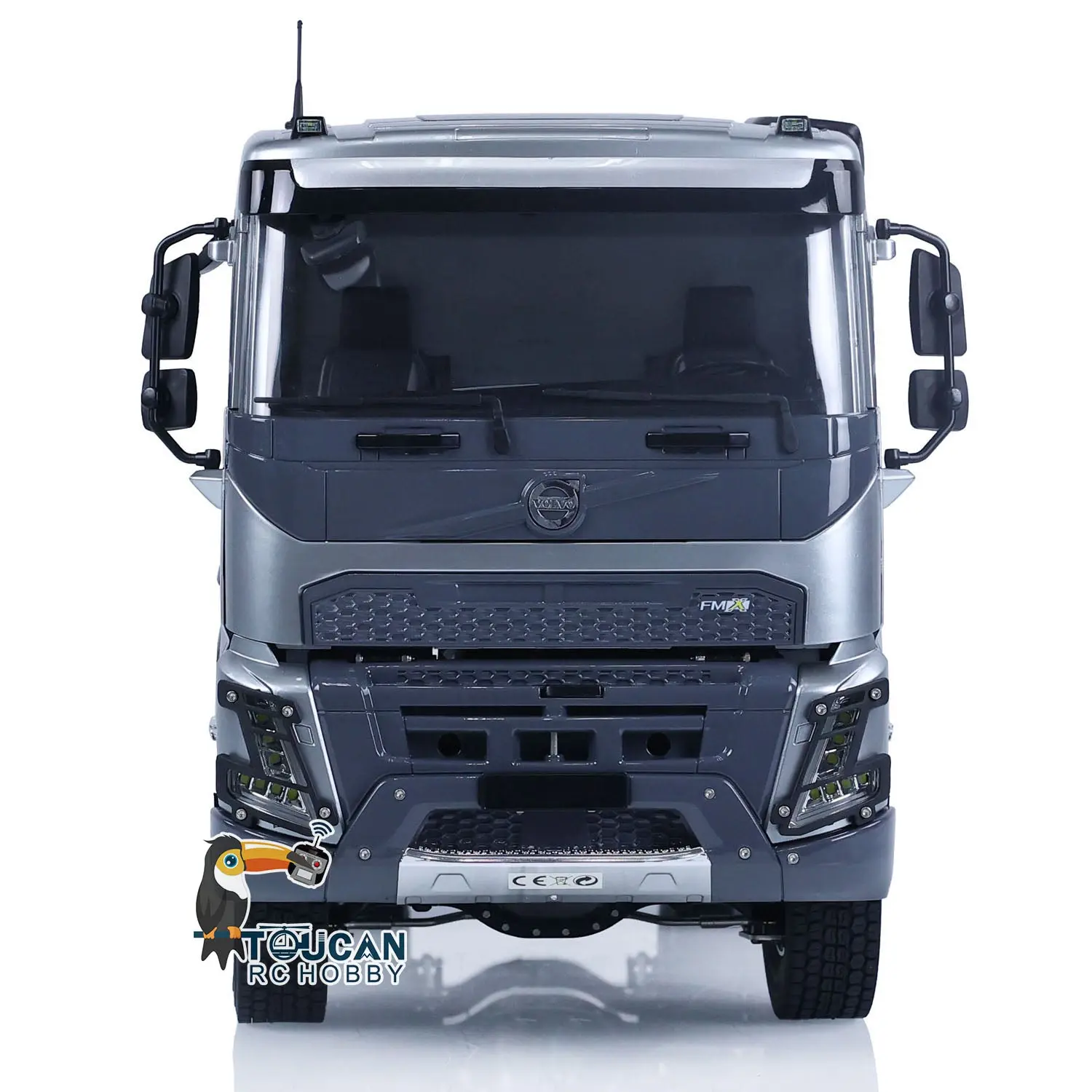 Double E 1/14 Hydraulic RC Dump Truck 6x6 FMX Remote Control Dumper Cars Hobby Model DIY RTR