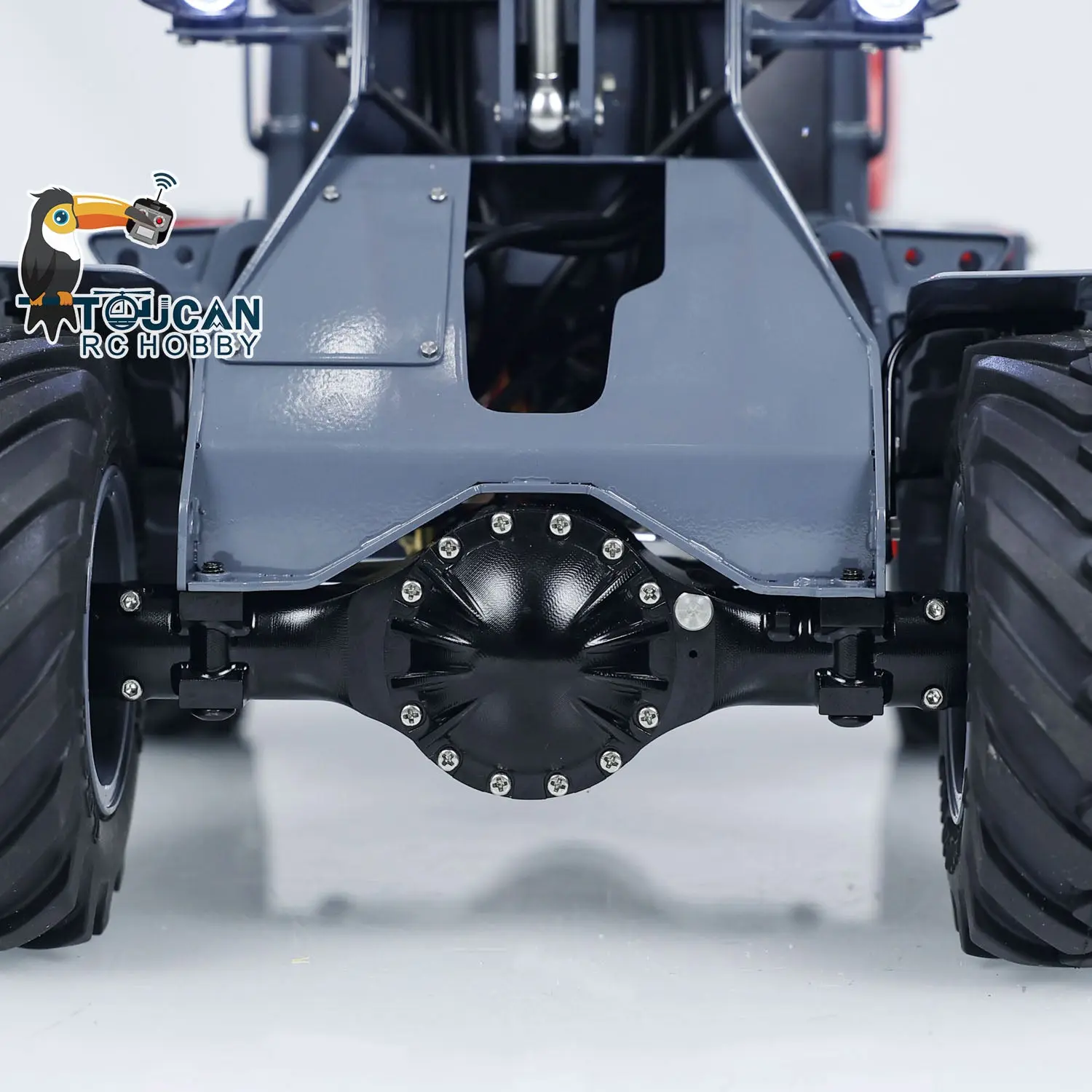 Customized LESU 1/14 AOUE-MCL8 Hydraulic RC Loader Remote Control Construction Vehicles Painted Assembled ESC Servo Motor