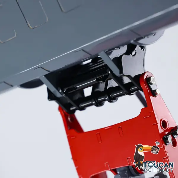 Customized LESU 1/14 AOUE-MCL8 Hydraulic RC Loader Remote Control Construction Vehicles Painted Assembled ESC Servo Motor