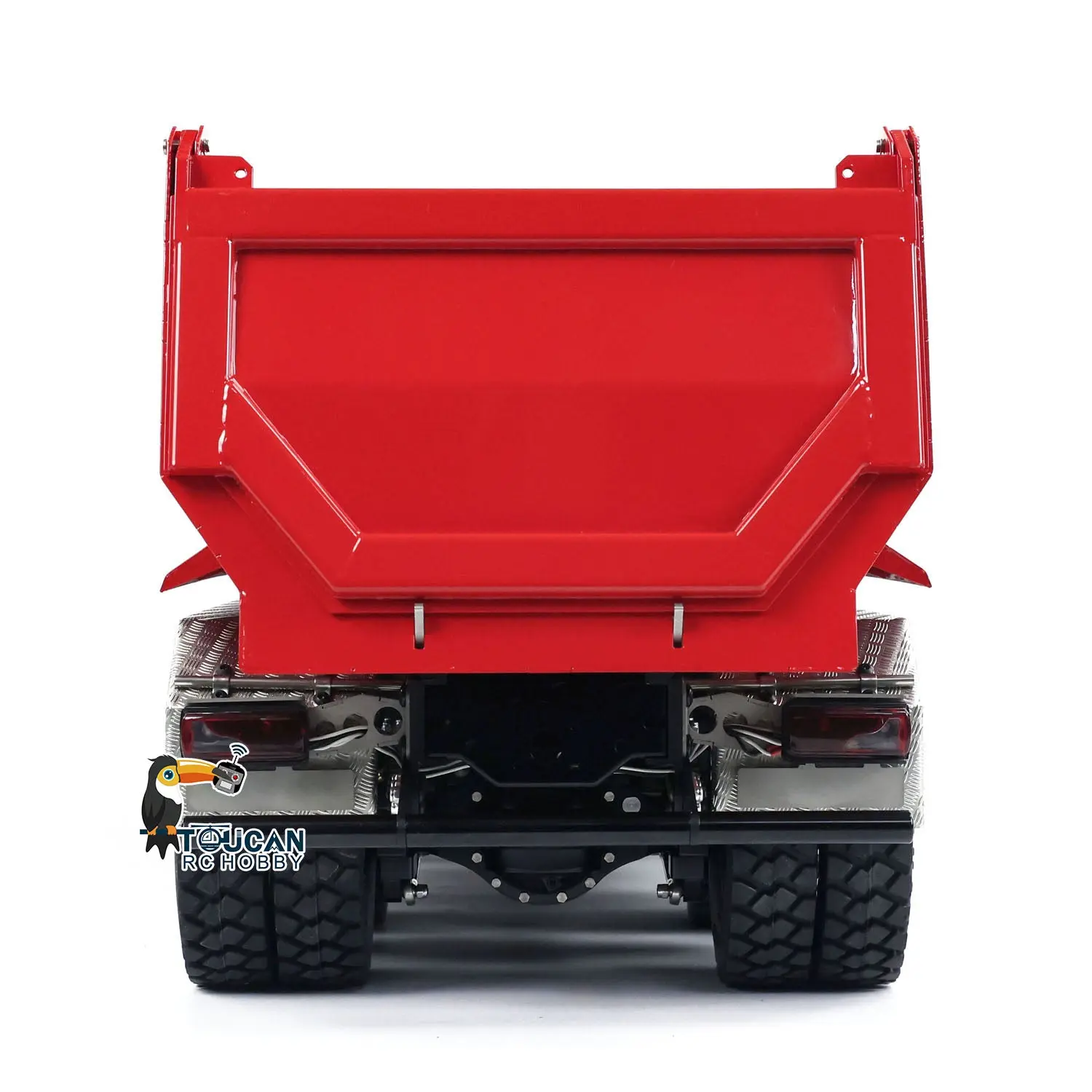 Customized LESU 1/14 8x8 Hydraulic RC Dumper Truck RTR Remote Controlled Tipper Simulation Model DIY Car Model Motor Servo ESC
