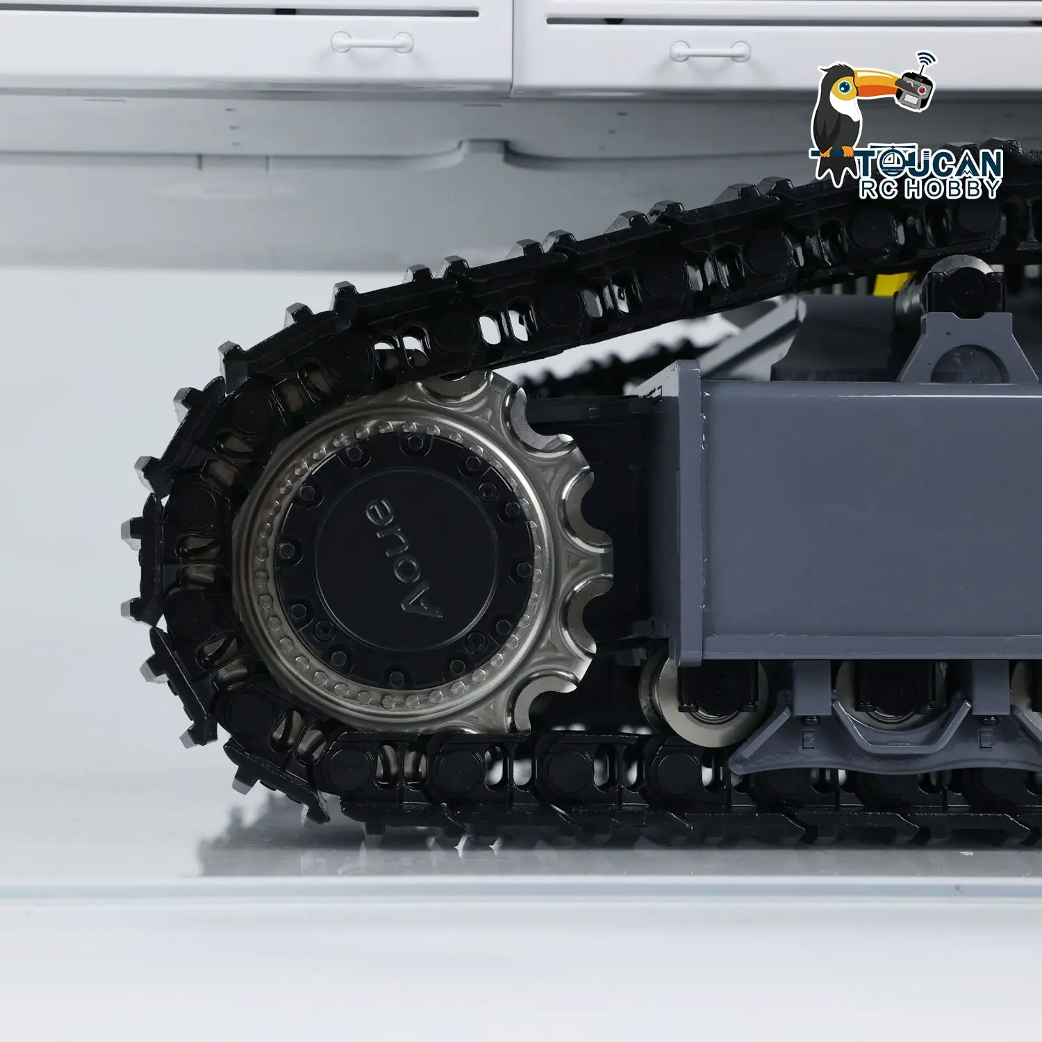 1/14 LESU AOUE 9150 RC Hydraulic Double Pump Excavator Light System Heavy Shovel Painted Construction Car
