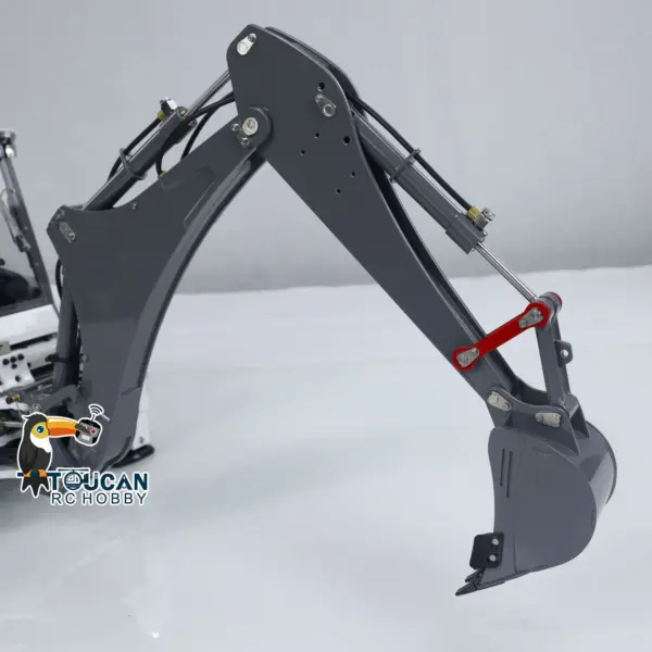LESU 1/14 Scale RC Hydraulic Backhoe Loader AOUE BL71 Radio Controlled Construction Vehicle Loader Excavator 2 in 1 Model PL18EVLite Painted Assembled Multi functional loader