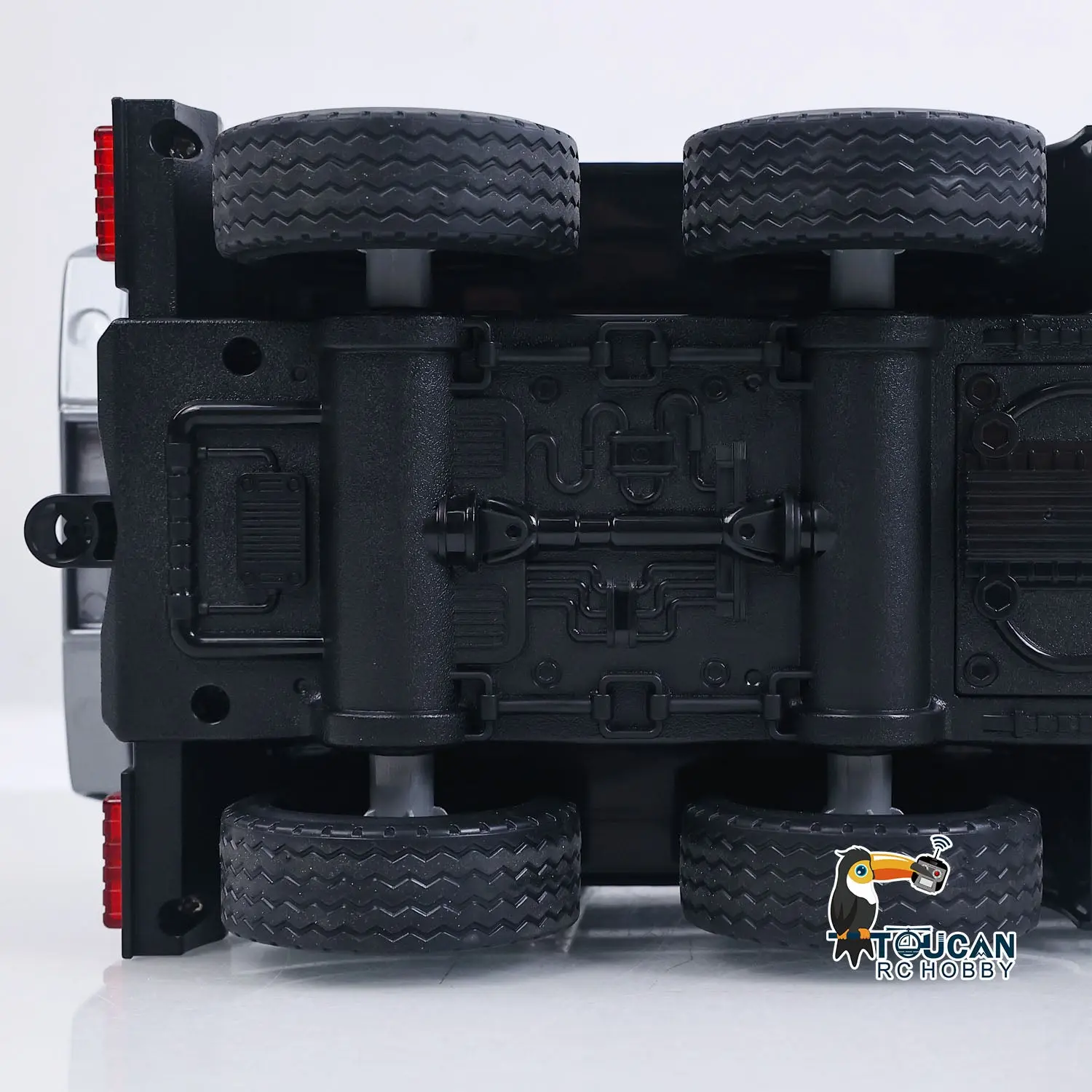 Double E 1/20 Electric Remote Control Dump Truck 6X4 RC Tipper G540 Model Metal Bucket 260 Brushed Motor Openable Door Lights
