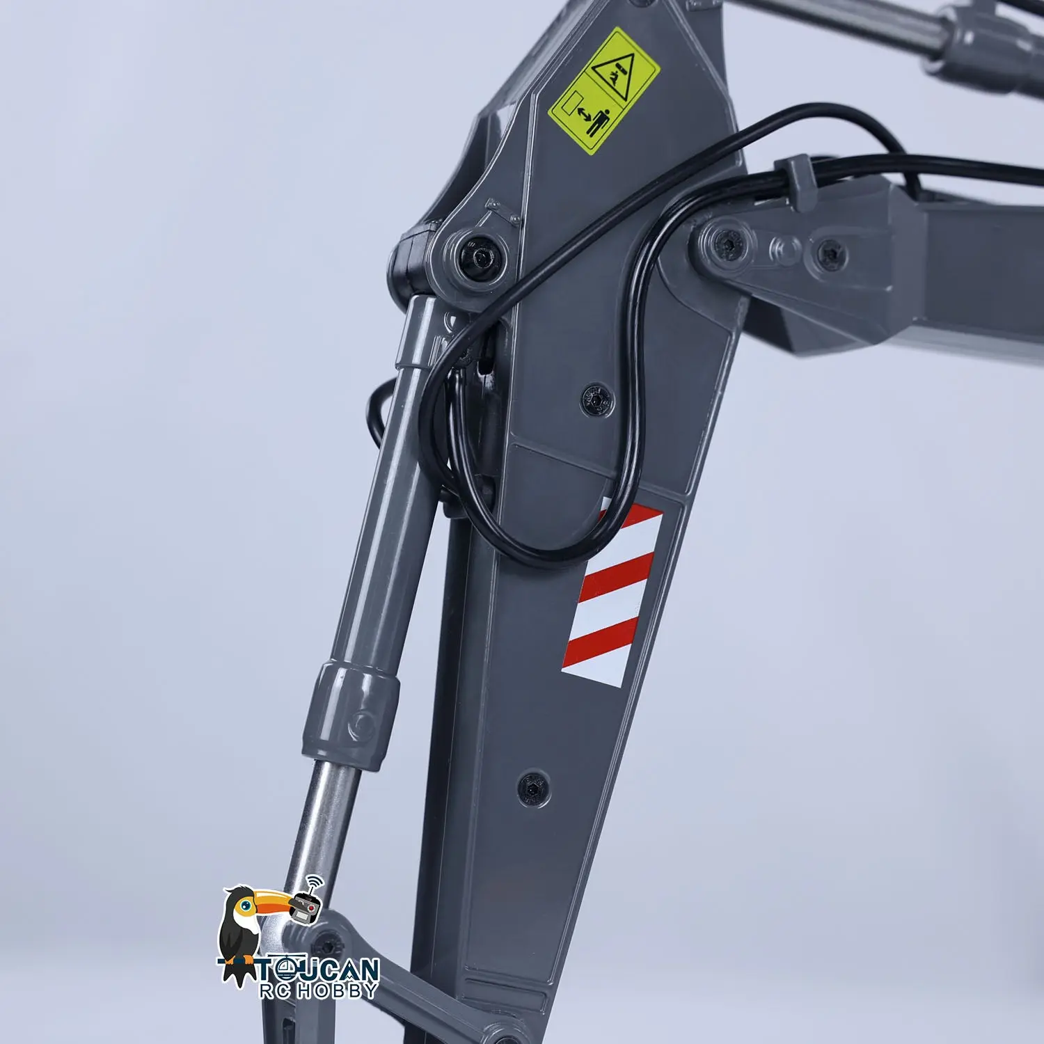 1:14 Scale RC Excavator DoubleE E010 EC 160E Alloy Metal Digger Radio Controlled Engineering Vehicle Hobby Model Toy Gift for Boys