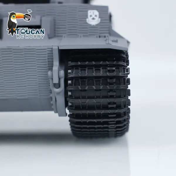 Taigen 1/24 RC Battle Tank Tiger I Remote Control Military Panzer Infrared Combat Armored Simulation Model DIY