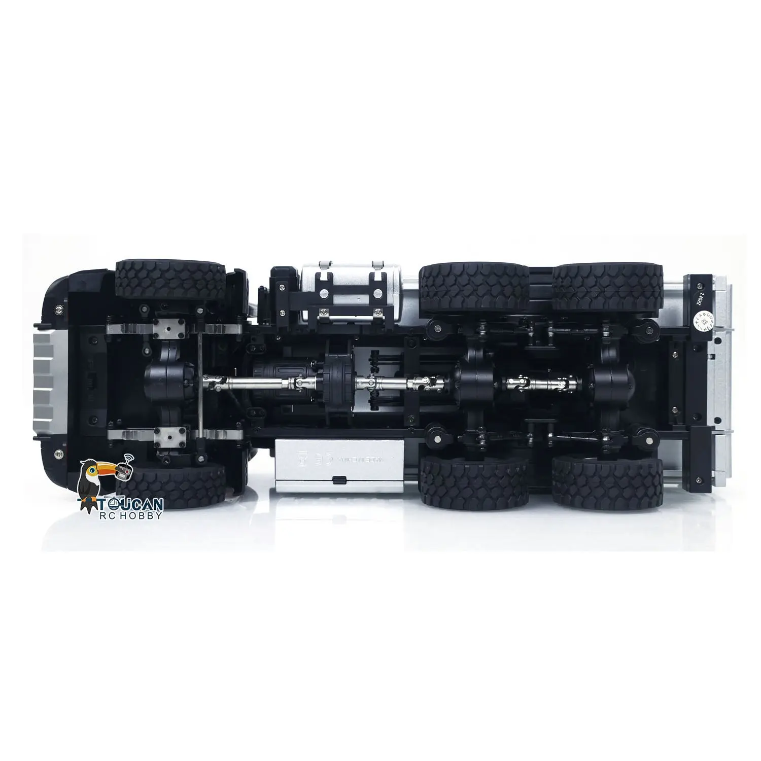 1/14 6*6 Plastic RC Dumper Truck 1598 Remote Control Engineering Transport Vehicle Lifting Rod Tipper Car Light Sound Battery 2.4G Radio Controller RTR