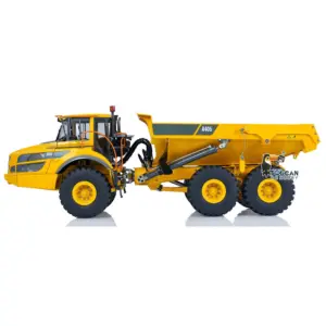 Double E A40G 1/16 Hydraulic RC Articulated Truck Metal RTR Dump Radio Controlled Car Construction Vehicle Hobby Model RTR