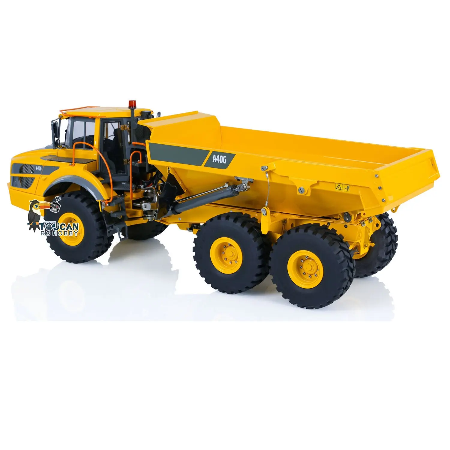 Double E A40G 1/16 Hydraulic RC Articulated Truck Metal RTR Dump Radio Controlled Car Construction Vehicle Hobby Model RTR