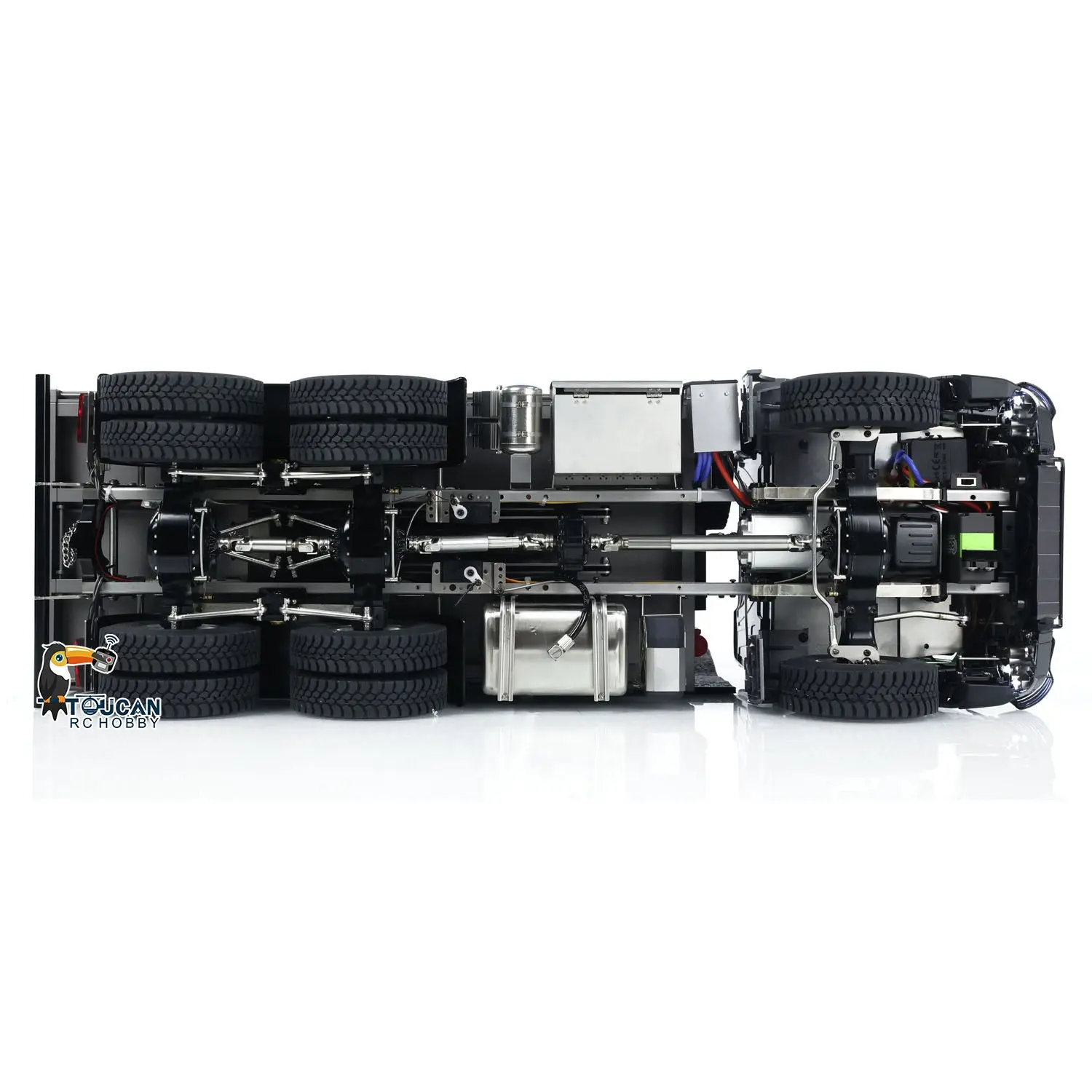 Metal 1:14 Hydraulic RC Dump Truck 3363 6x6 Remote Control Tipper Car Sound Light System Bucket Hopper Lifting Emulated Model