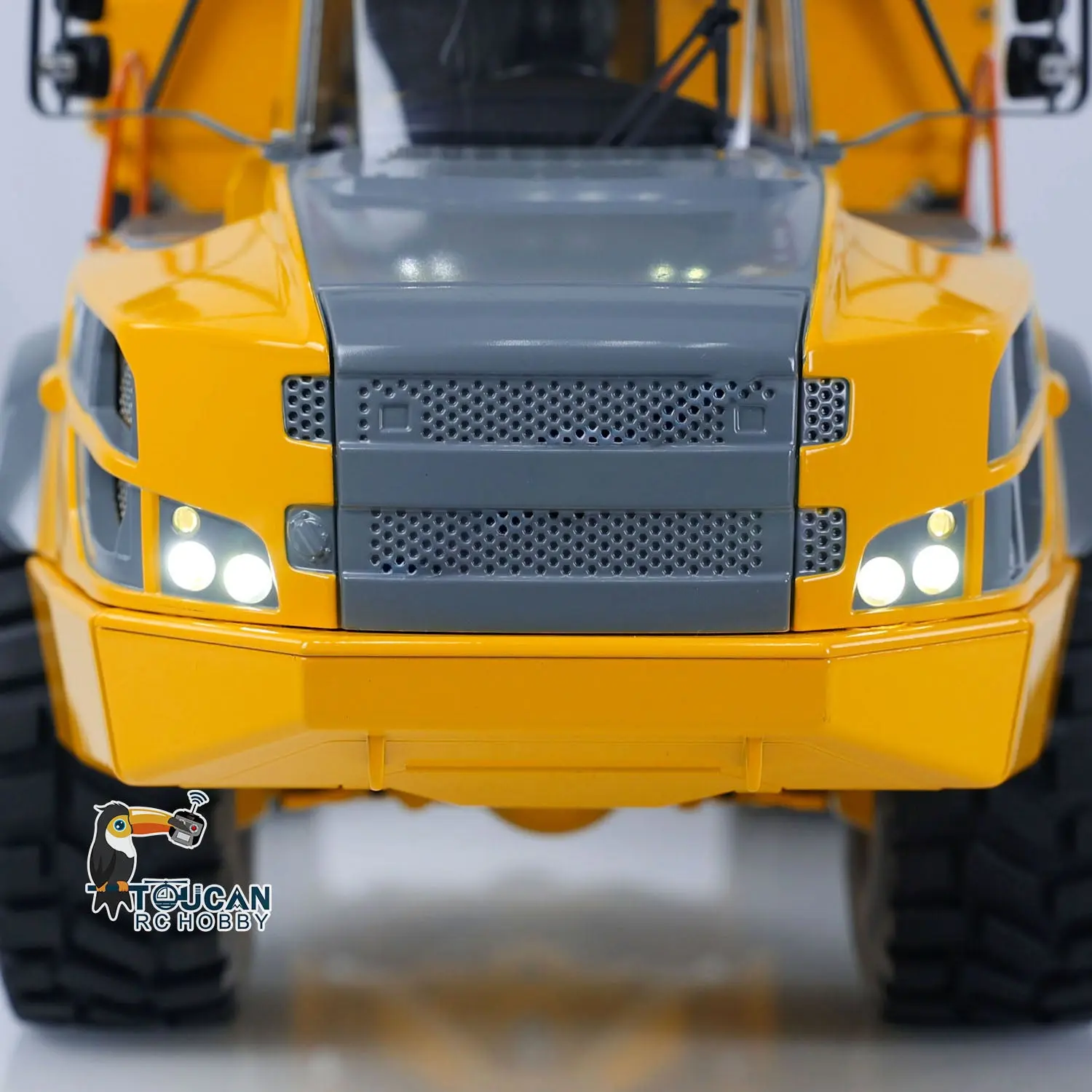 Double E A40G 1/16 Hydraulic RC Articulated Truck Metal RTR Dump Radio Controlled Car Construction Vehicle Hobby Model RTR teshulianjie